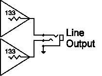 Line Output Schematic