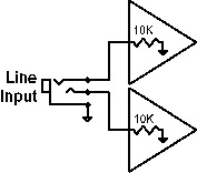 Line Input Schematic